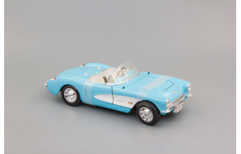 CHEVROLET Corvette (1957), Light Blue