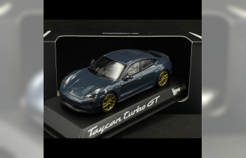 PORSCHE Taycan Turbo Gt (j1.2) 2024, Pale Blue Met