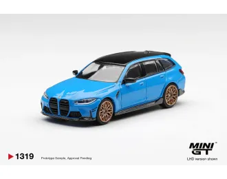 BMW M3 Performance Touring (2025) RHD, riviera blue