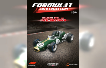 BRABHAM F1 Bt19 №12 World Champion Season (1966) Jack Brabham, Green Gold