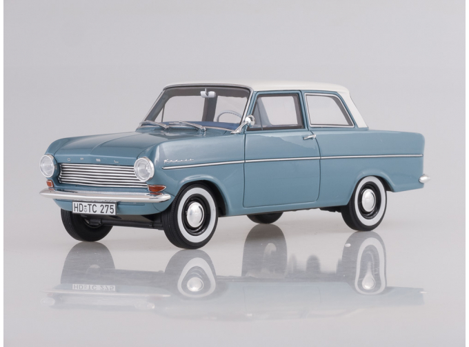 OPEL Kadett A, (1962), blue/white