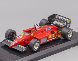 FERRARI F1 156-85 N 27 Winner Germany Gp (1985) Michele Alboreto - Blister Box, red / black