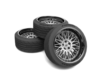 Набор дисков 326 Power Yabaking Mesh 18 дюймов (с покрышками)