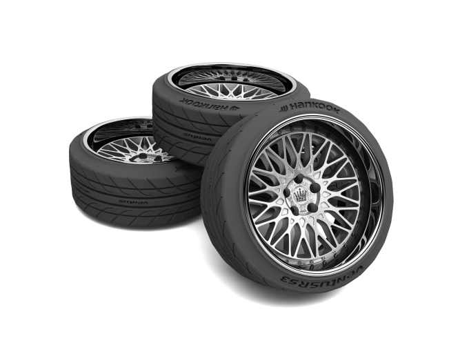 Набор дисков 326 Power Yabaking Mesh 18 дюймов (с покрышками)