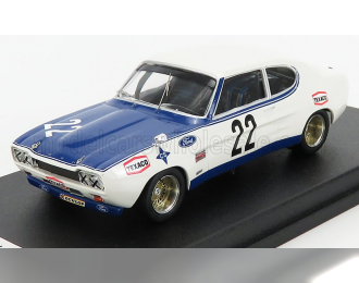 FORD Capri 2600 Rs №22 Winner Rally Villa Real (1972) J.Mesia, White Blue