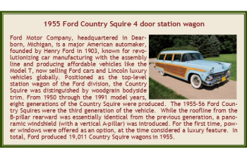 FORD Country Squire 4х дверный универсал (1955)