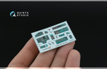 3D Декаль интерьера кабины МиГ-25ПД (ICM) (с 3D-печатными деталями)