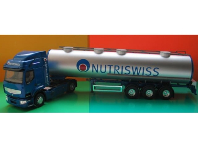 Renault Premium DXI Citerne Alimentaire Nutriswiss, blue