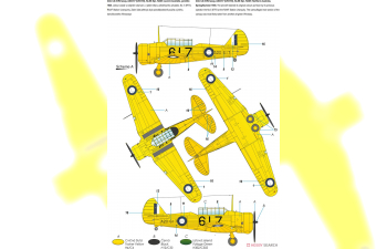 Сборная модель CAC CA-9 Wirraway ‘In training and combat’