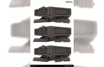 Сборная модель Spice Harvester из фильма "Дюна" / Dune