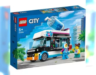 TRUCK Lego City - Van Ice Drink - Furgoncino Granite Del Pinguino - 194 Pezzi - 194 Pieces, Various