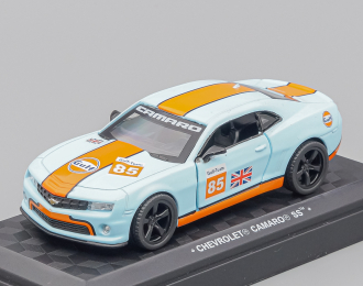 CHEVROLET Camaro SS (2013), light blue / orange