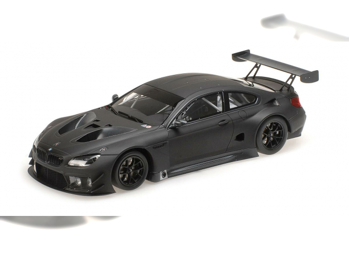 BMW M6 GT3 - PLAIN BODY VERSION - MATT BLACK - 2016