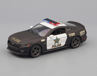 FORD Mustang GT Police (2015), matte black / white