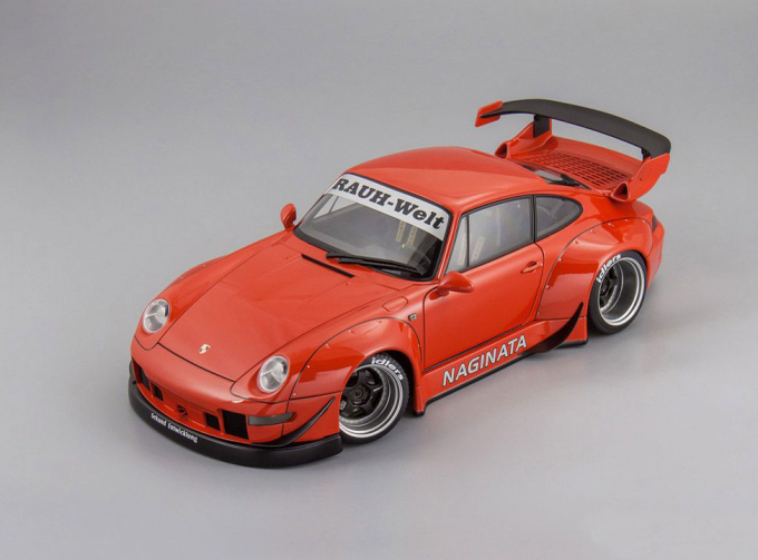 PORSCHE 993 RWB, red