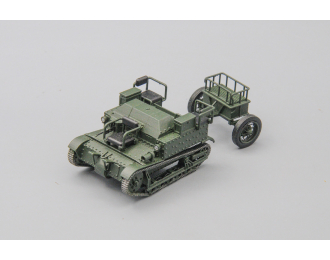 Танкетка Т-27, арт. тягач с передком (три места для расчета)