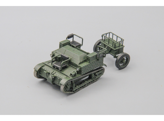 Танкетка Т-27, арт. тягач с передком (три места для расчета)