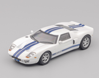 FORD GT40, Суперкары 10, white / blue