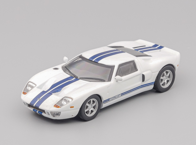 FORD GT40, Суперкары 10, white / blue