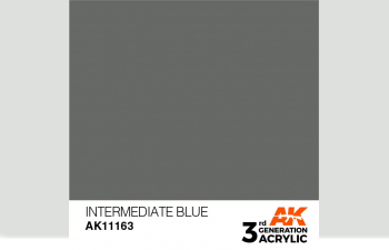 Краска акриловая 3rd Generation Intermediate Blue 17ml