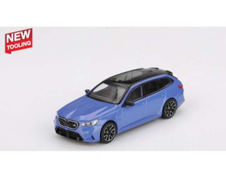 BMW M5 (G99) Touring, Marina bay blue metallic 2024