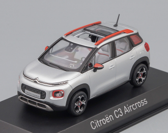 CITROEN C3 Aircross (кроссовер) 2017 Cosmic Silver/Orange Deco