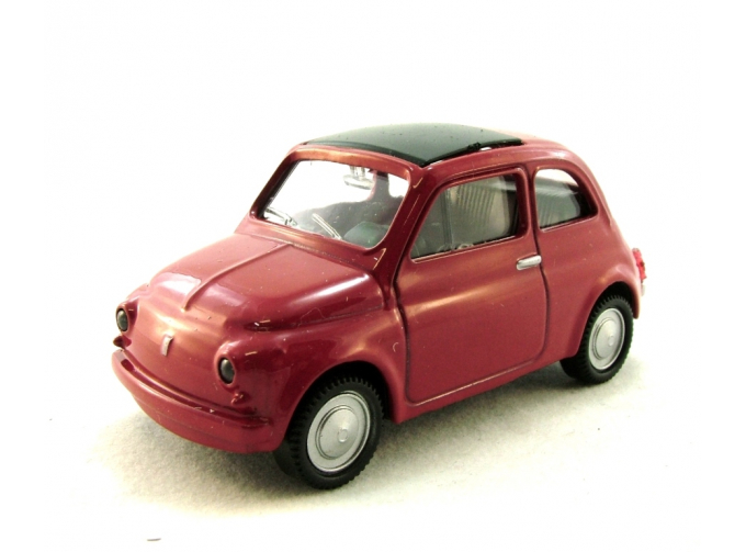 FIAT 500, red