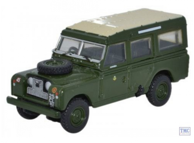 LAND ROVER Series II LWB Station Wagon 44th Home Counti (1960), green