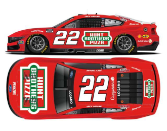 Ford Mustang #22 Joey Logano *Hunt Brothers Pizza*, red 2025