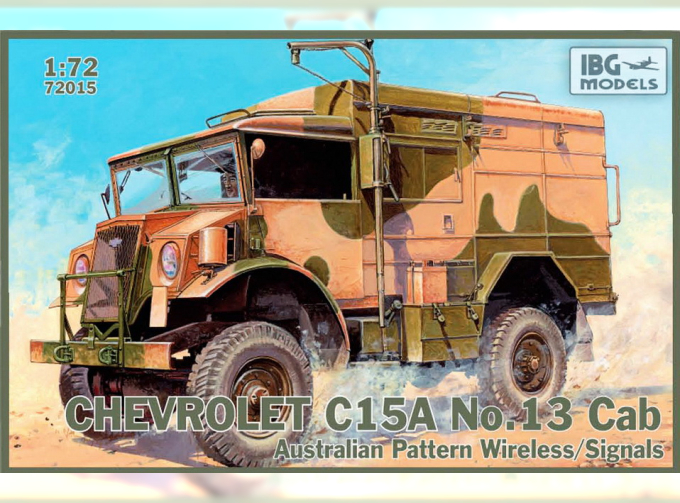 Сборная модель Chevrolet C15A No.13 Cab Australian Pattern Wirel