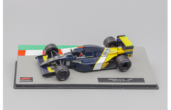 MINARDI F1 M191 Ford N23 Season (1991) Pierluigi Martini, Yellow Black White