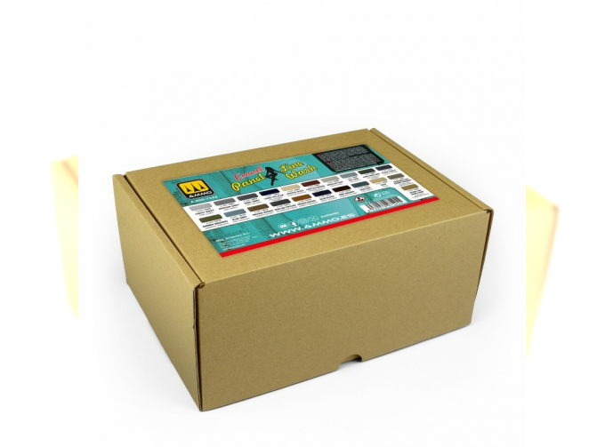 Набор смывок AMMO Collections: Panel Line Wash (23 шт.)