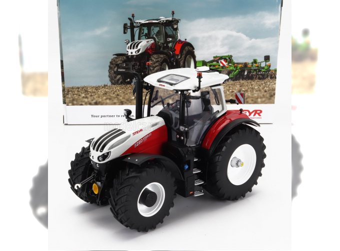 STEYR 6280 Absolut Cvt Tractor (2022), Red White