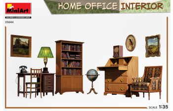 Сборная модель Home Office Interior