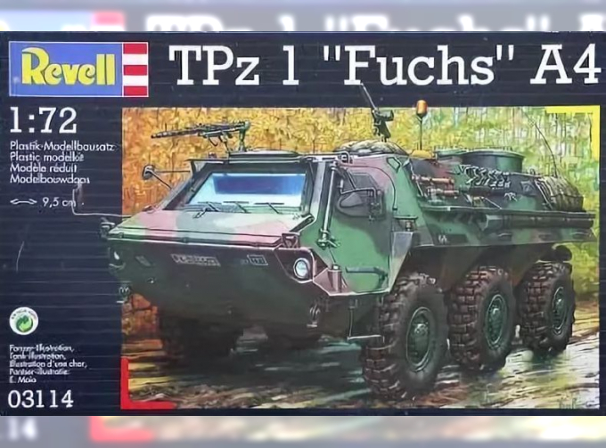 Сборная модель Немецкий БТР TPz1 Fuchs A4