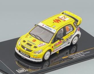 SUZUKI SX4 WRC No.11 Rally Japan T.Gardemeister - T.Tuominen (2008), yellow