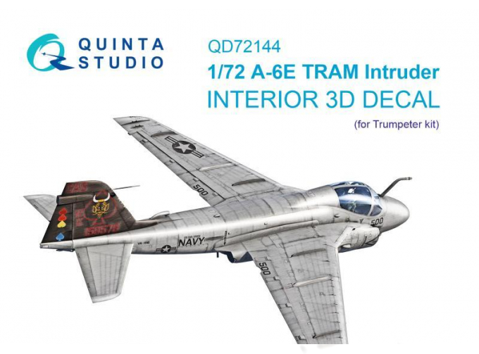 3D Декаль интерьера кабины A-6E TRAM Intruder (Trumpeter)