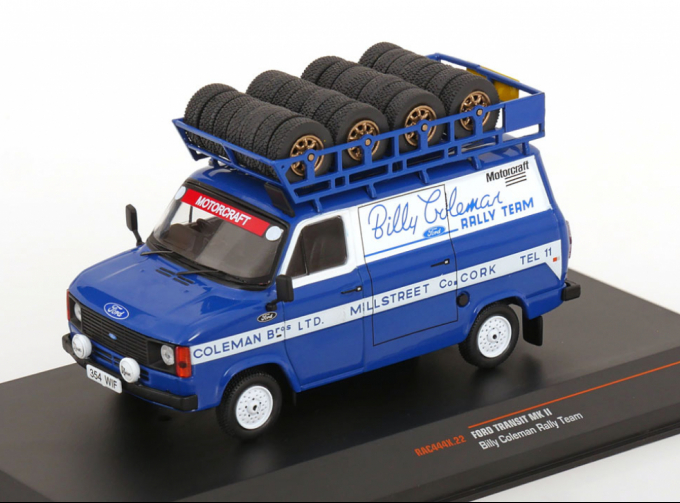 FORD Transit Mki Van Team Billy Coleman Rally Assistance (1975), Blue White