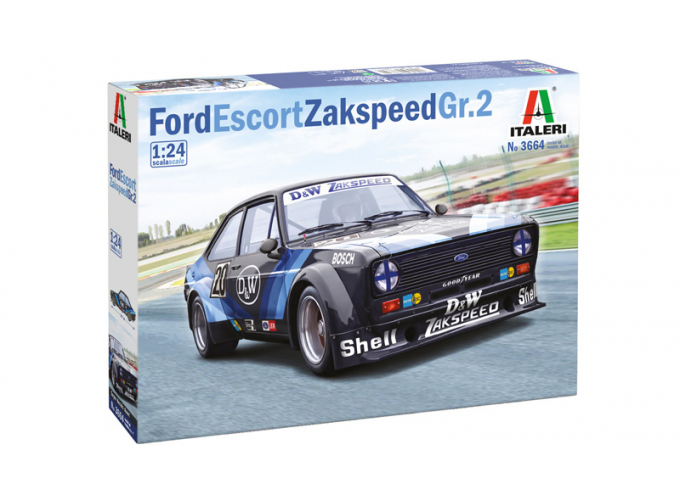 Сборная модель FORD Escort Zakspeed Gr.2 гоночный