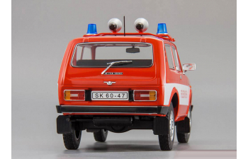 LADA NIVA 1600 4X4 "FEUERWEHR" (1985), red / white