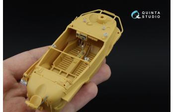 3D Декаль интерьера кабины Schwimmwagen Type 166 (Hero) (с 3D-печатными деталями)