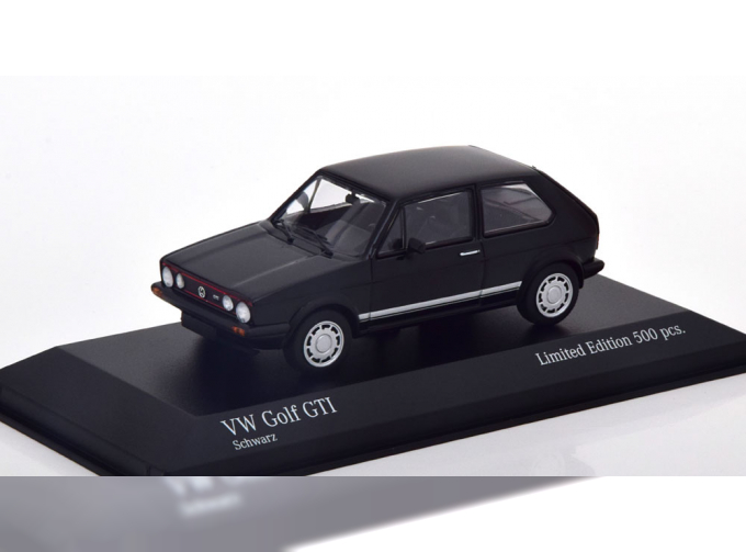 VOLKSWAGEN Golf 1 GTI (1983), black