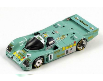 PORSCHE 961 n.1 Le Mans Lui (1987), green