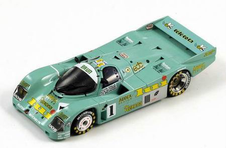 PORSCHE 961 n.1 Le Mans Lui (1987), green