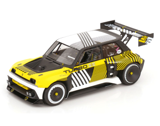 RENAULT 5 Turbo E-Tech RMC Look (2024), yellow black white