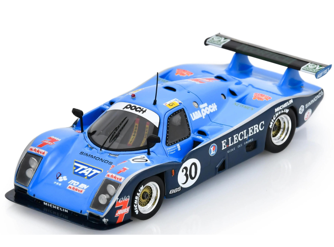 COURAGE C22 2.8L Team Courage competition primagaz №30 24h Le Mans (1988) Paul Belmondo - U. Katayama - Francois Migault