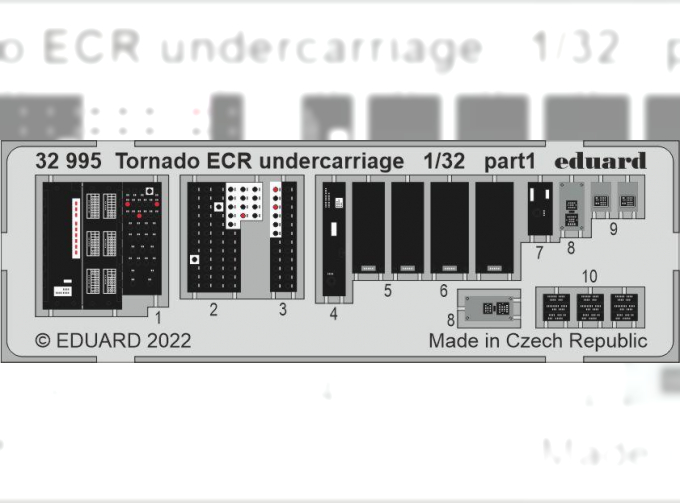 Фототравление Tornado ECR шасси