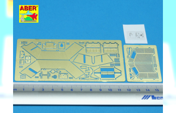 Фототравление для Turret for Sd.Kfz. 234/1; Sd.Kfz.140/1; Sd.Kfz. 25; Sd.Kfz. 250/9 (neu)