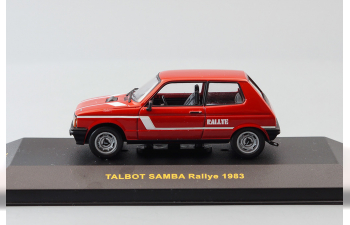 TALBOT SAMBA Rallye (1983), red