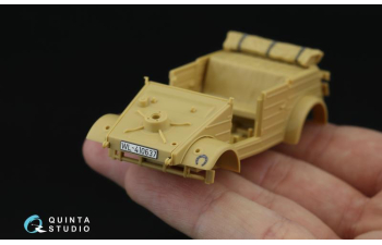 3D Декаль интерьера кабины Kubelwagen Type 82 (Tamiya)